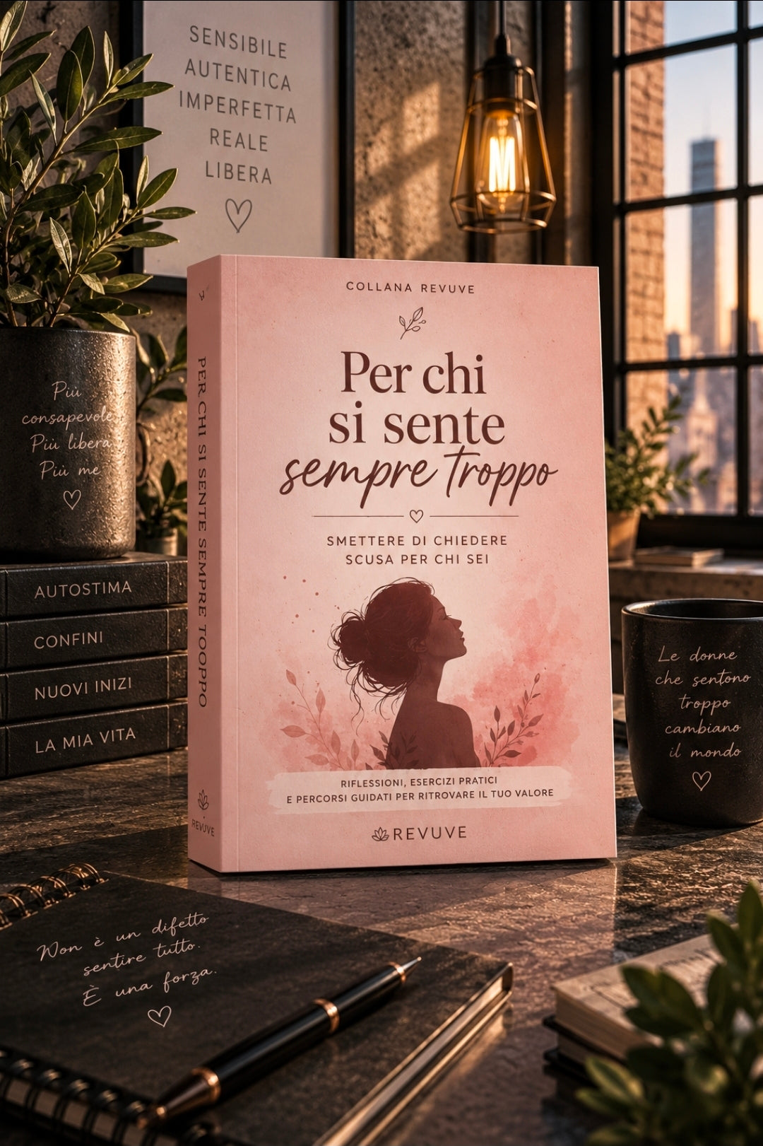 Bundle Scegli Te – Smetti di sentirti troppo. Inizia a sentirti abbastanza. 🌸💙